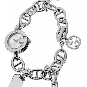 Gucci Women's Silver Charm Watch